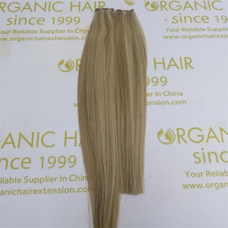 Durable reusable single donor remy genius weft hair extensions wholesale V