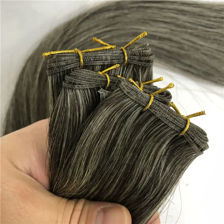 Wholesale human full cuticle intact genius weft M1B/20 Color hot sale X421