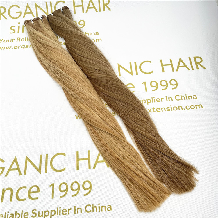 Genius weft hair extensions factory on sale A