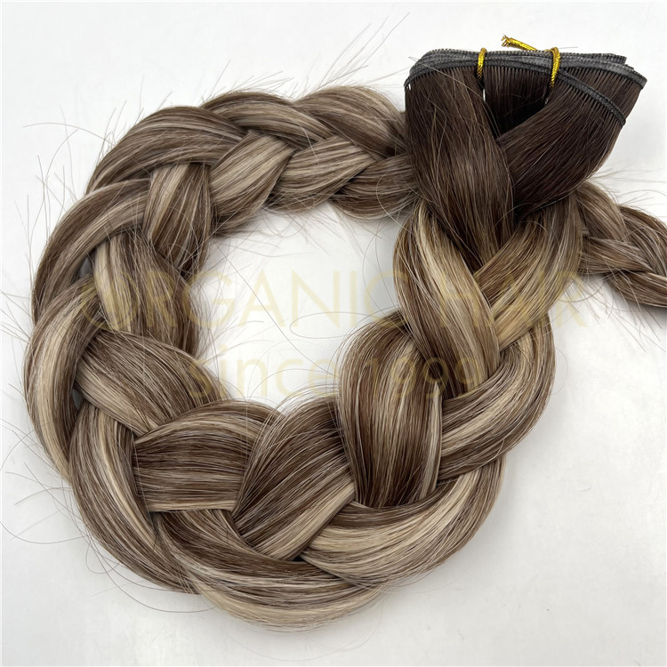New genius weft russian hair extensions A