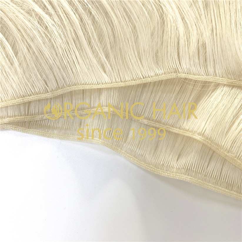 Invisible genius weft hair extensions manufacturer A