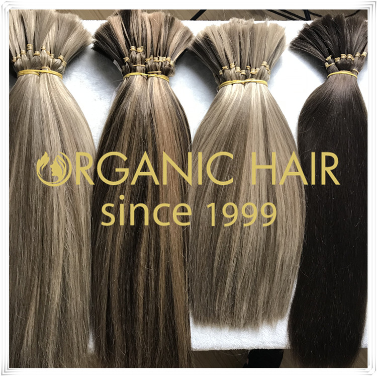 Human hair 100% hair bulk wholesale C029