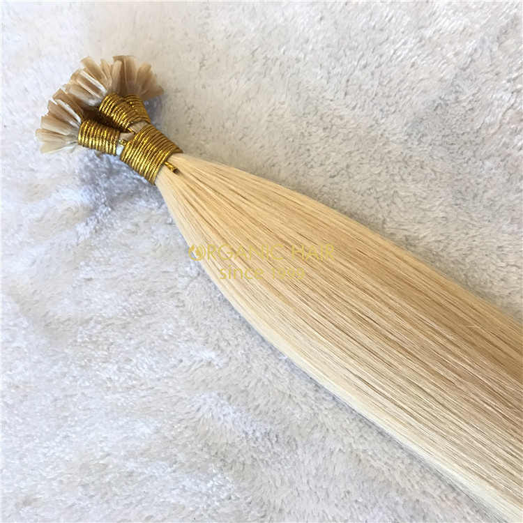 Wholesale real remy human nail Utip hair extensions V15