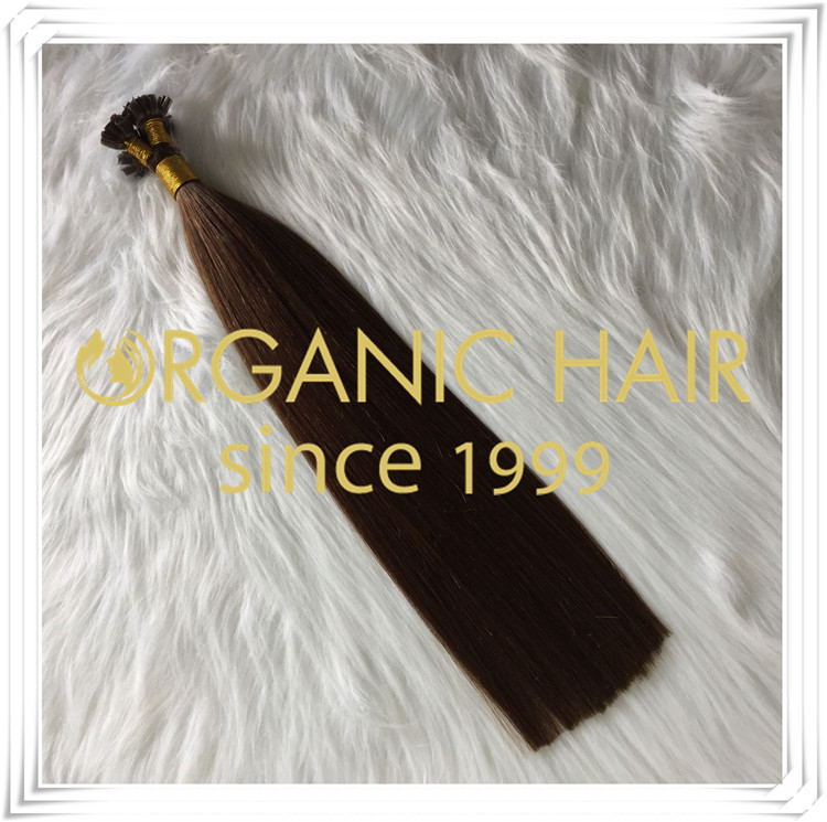 Pre bonded #4/6 U tip hair extension C055