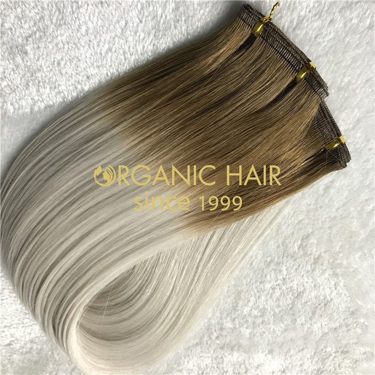 High quality flat weft hair vendor 2021 V28