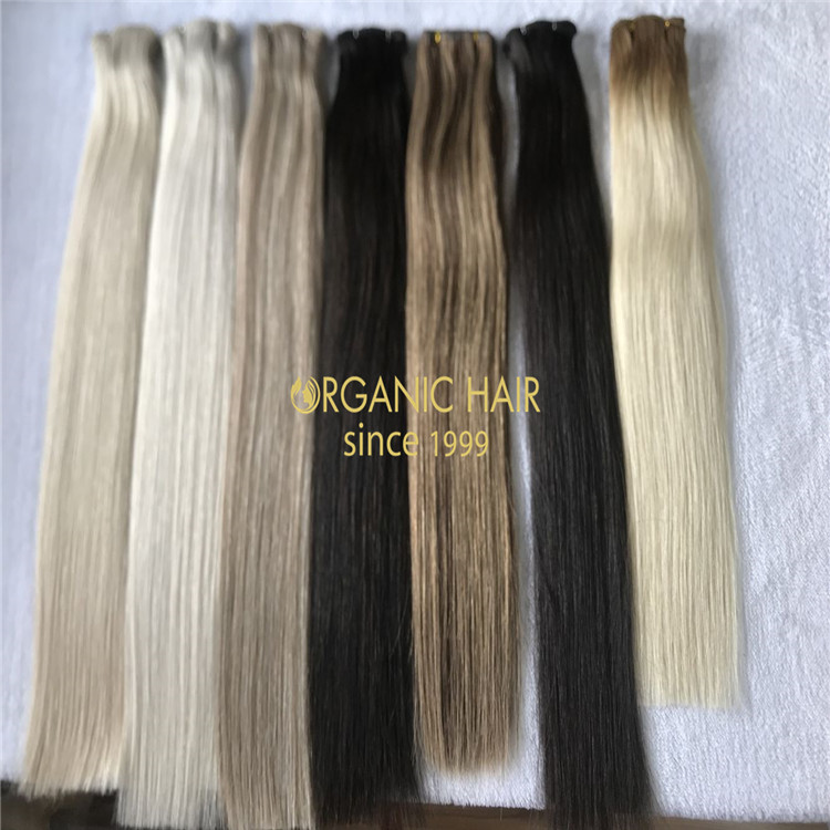 Premium beaded weft extensions supplier H262