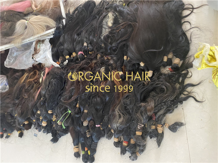 Keratin bonded hair extensions vendor from chinese hair factory-rb128