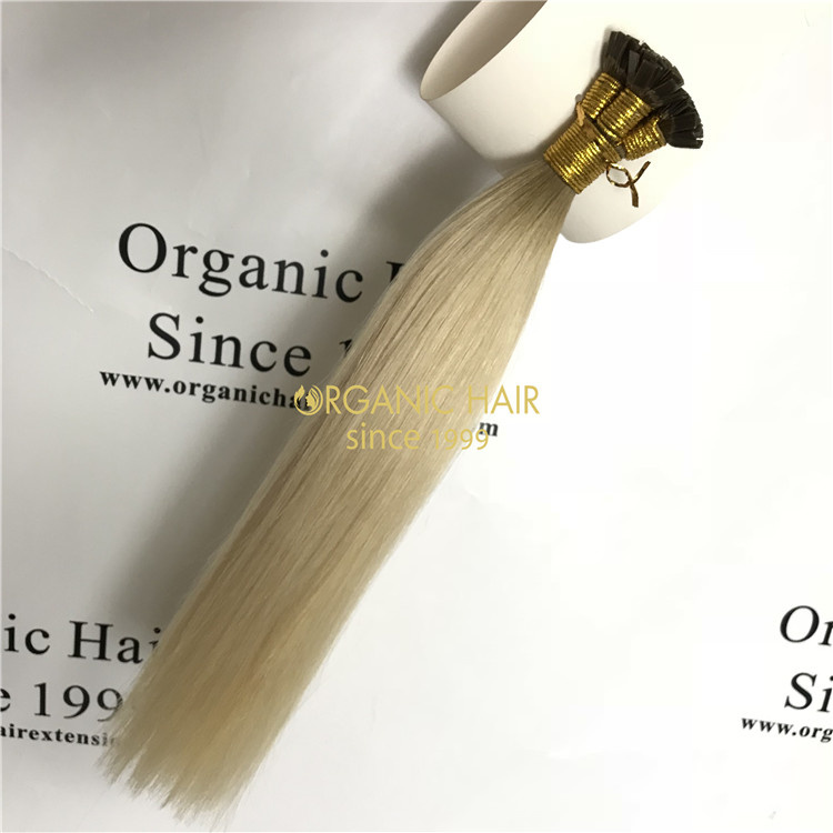 Best pre bonded flat tip hair wholesale V75