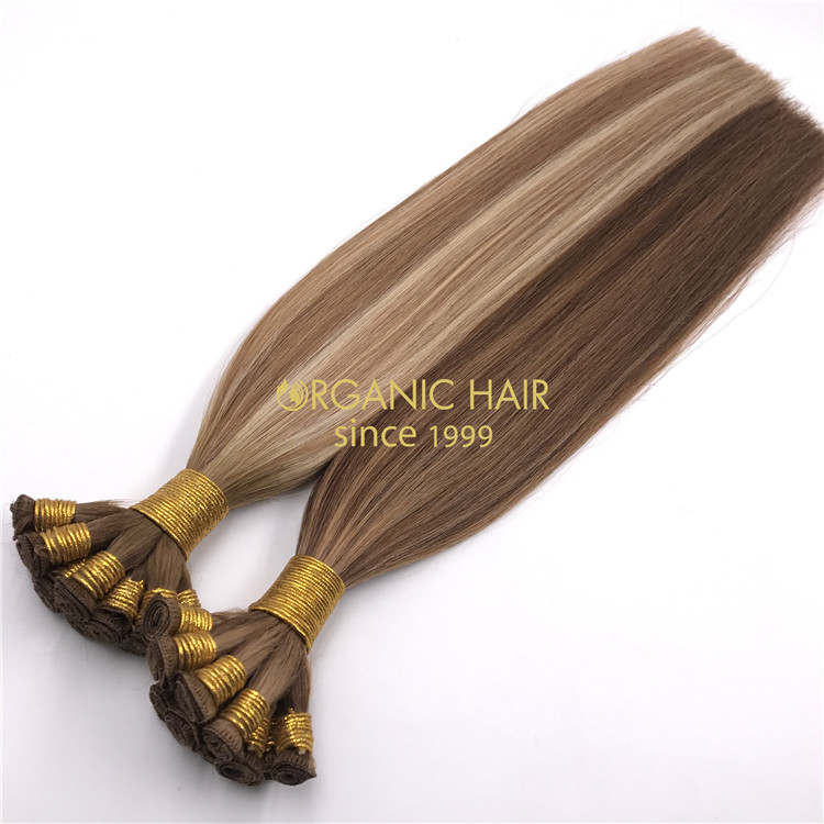 Premium hand tied hair extension manufacturer H289