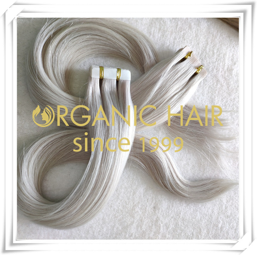 Stock #60A tape in hair extensions C059