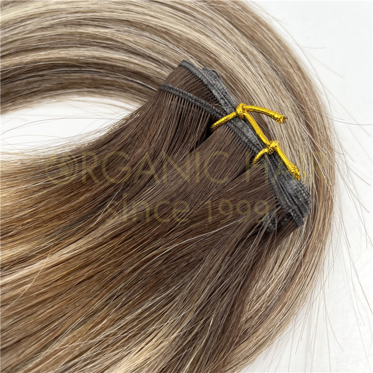 New genius weft russian hair extensions A