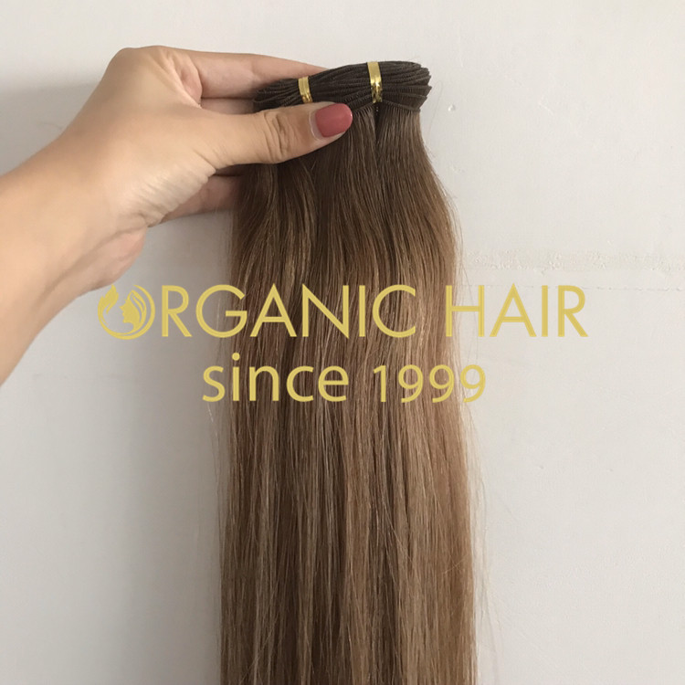 Best quality hand tied weft with cut points H306