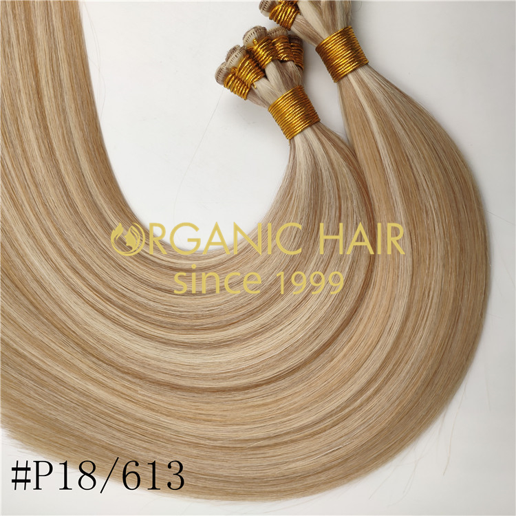 Blend hand tied hair extensions  wholesale H318