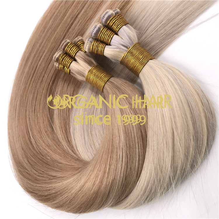 Blend hand tied hair extensions  wholesale H318