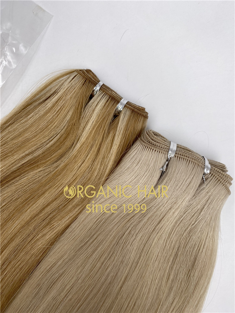 Genius weft 2022 new trend hair weft from China -r134
