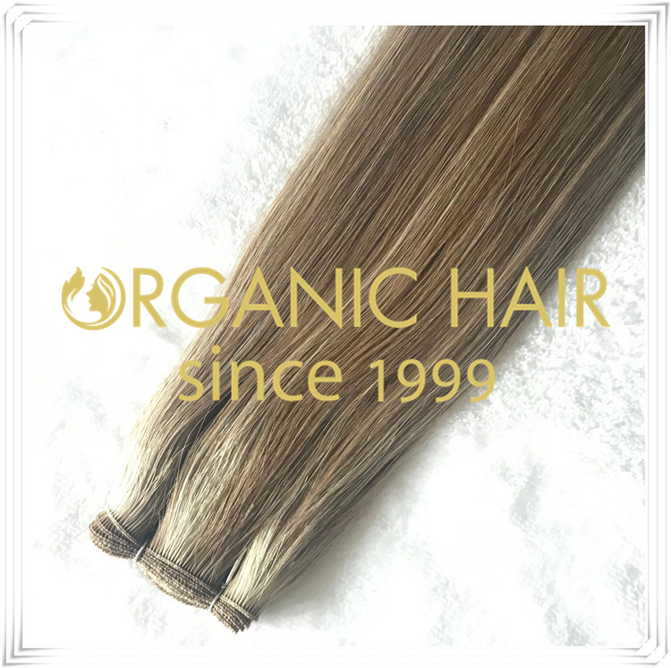 Organic popular piano color hand tied weft C063