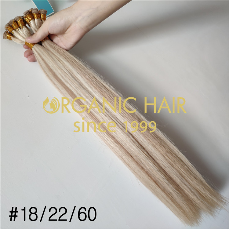 Full cuticle silicone free Russian Mongolian hair supplier RB87