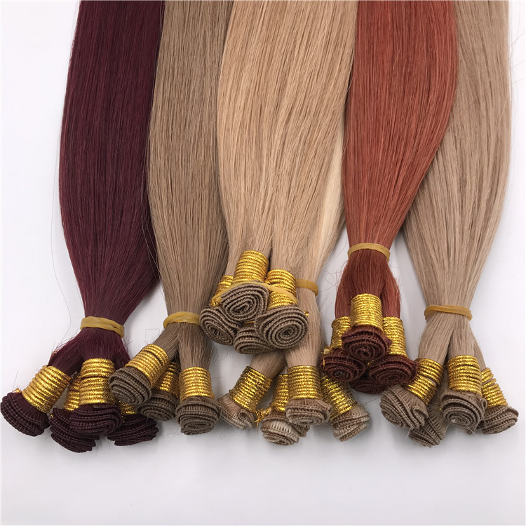 Wholesale human hand tied wefts and hot sale X354