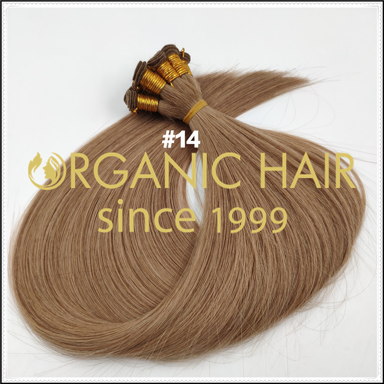 Hand-tied #14 hair extensions C080