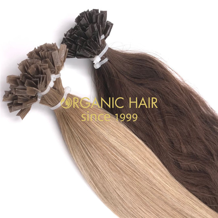 Hot sale and human keratin vtip hair extensions X282