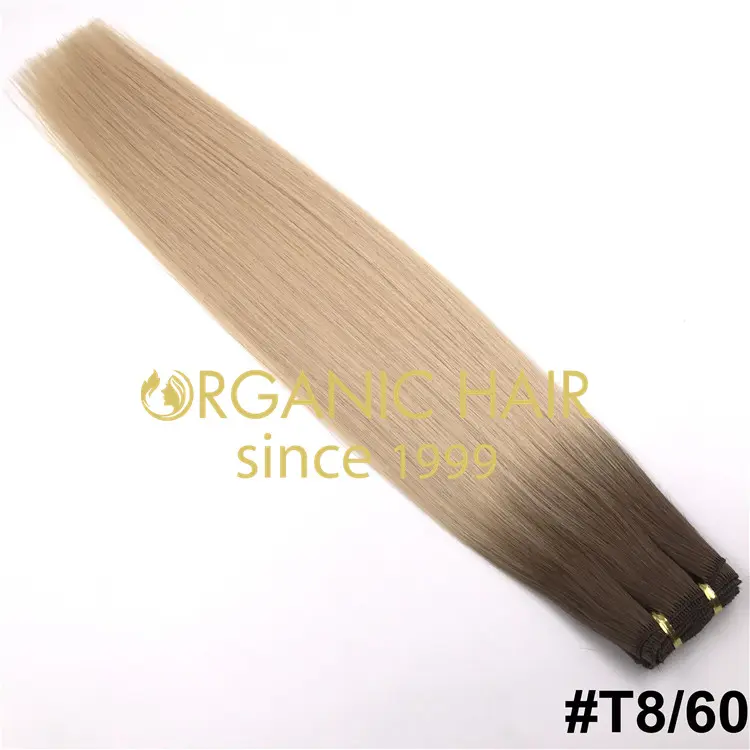 Wholesale the best selling hand tied weft hair extensions L