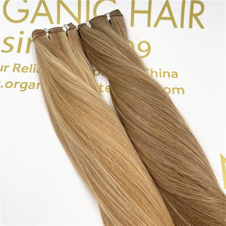 Genius weft hair extensions factory on sale A