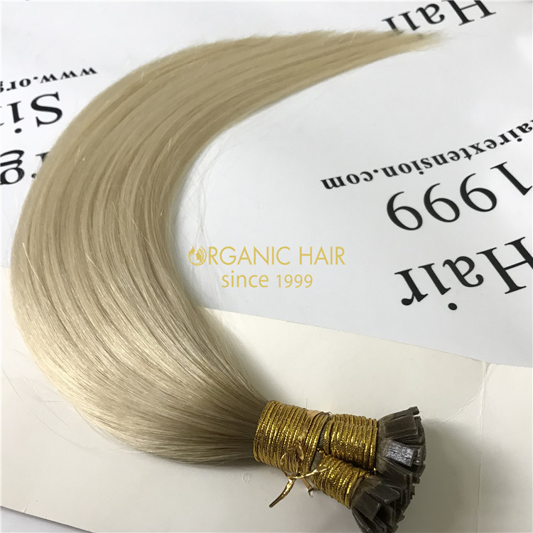 Best pre bonded flat tip hair wholesale V75