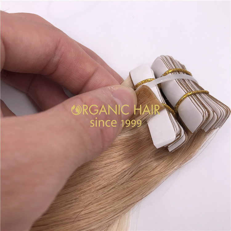 Wholesale invisible tape in hair extensions and #P18/60 color X307