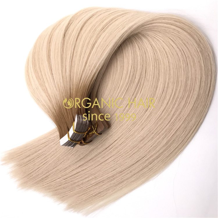 Wholesale human tape in hair rooted color #T8/60 X342