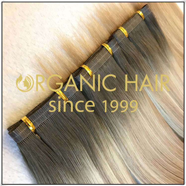 Best quality popular flat weft hybrid weft C032