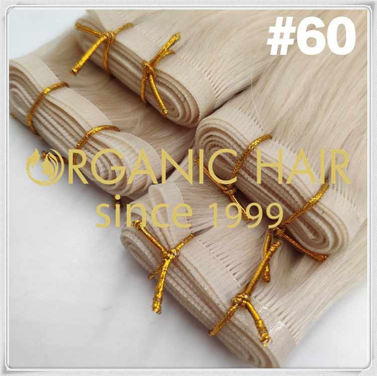 A multi-functional Hair Extension method- Hybrid Weft  C0104