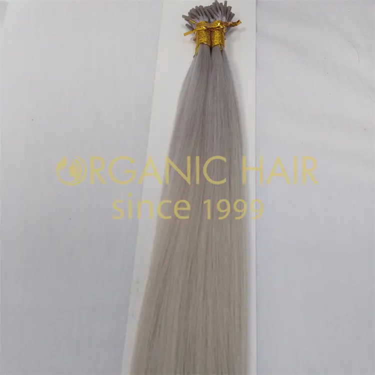 Reusable ombre color remy human hair I-tips whoesale V