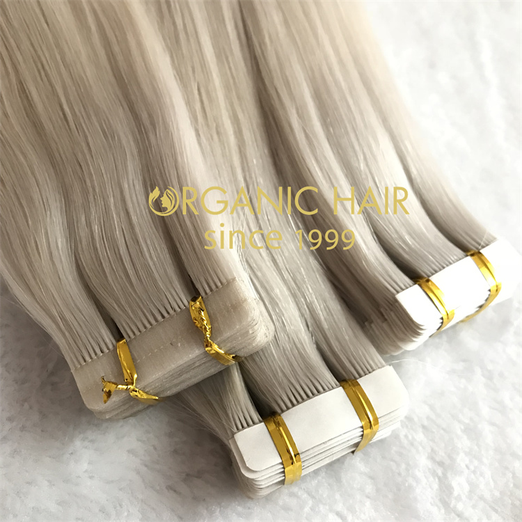 Remy human hair tapr-in extensions wholesale V94