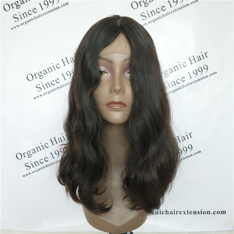 100%human young girl hair Jewish wig C24