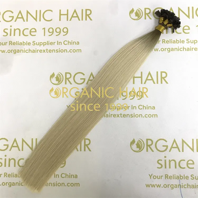 Wholesale  human cuticle remy K tip hair and hot sale L