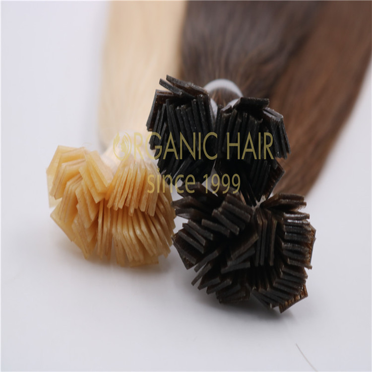 Keratin hair extension flat tip manufacturer A01