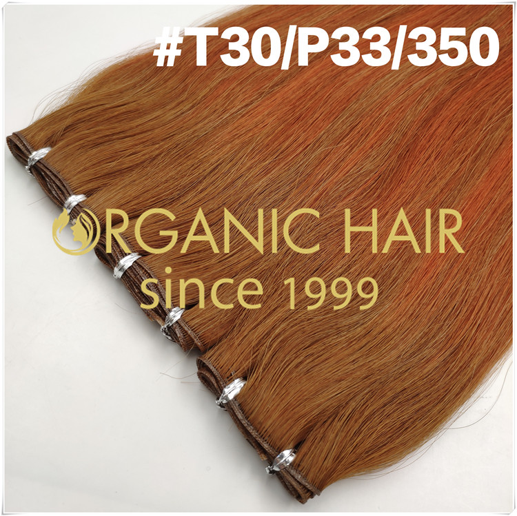 Manufacturer of high-end personalized color luxury Hair Extensions  C0105