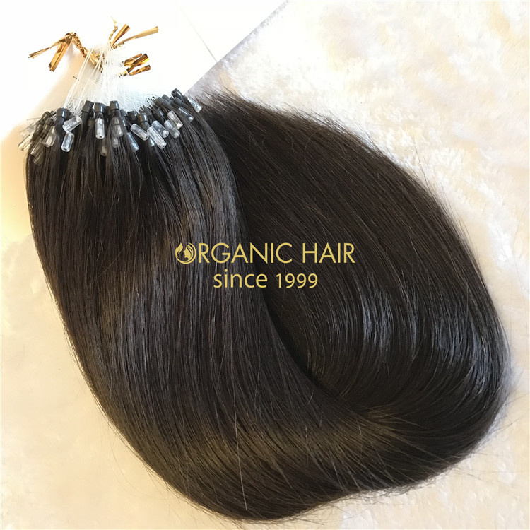 High quality mcro ring hair extensions wholesale V18