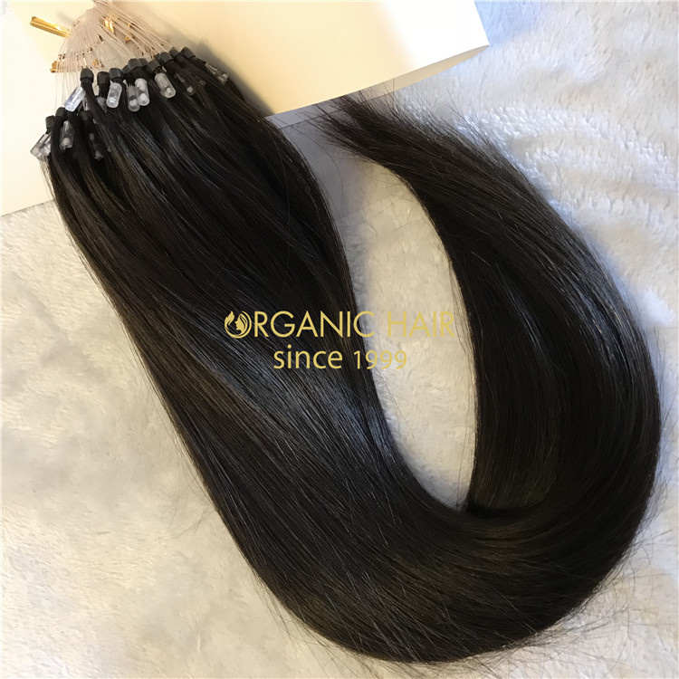 High quality mcro ring hair extensions wholesale V18