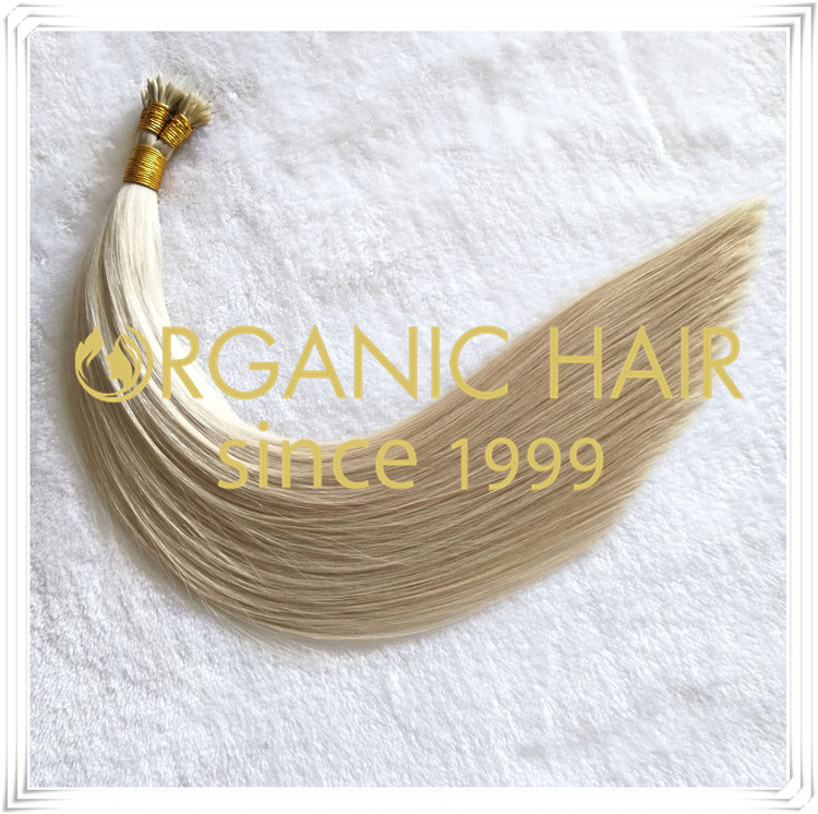 Nano ring #22 100% human hair C056