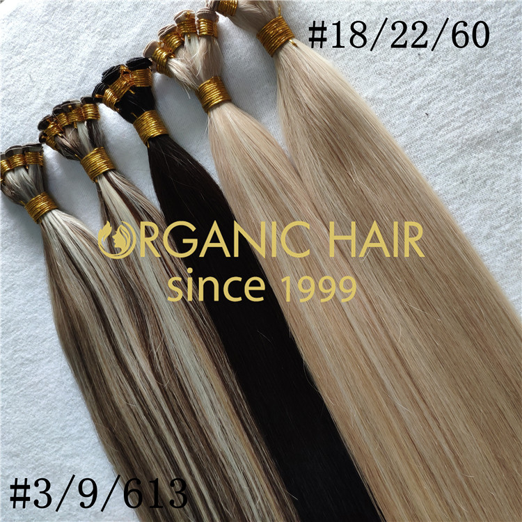 Natural beaded rows hair extensions supplier RB95