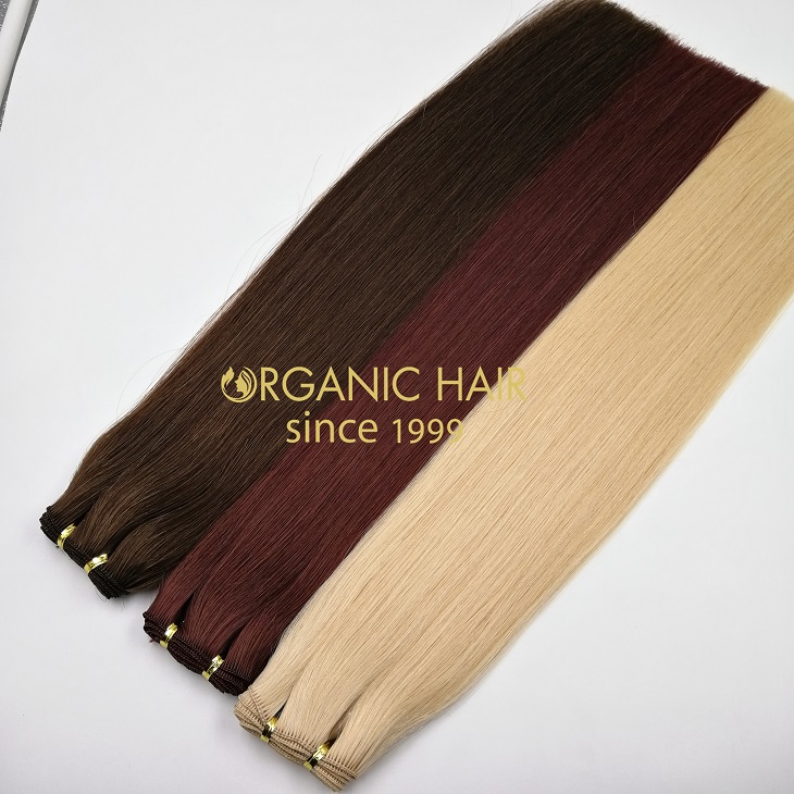 Top quality cuticle hand ted weft wholesale  RB19