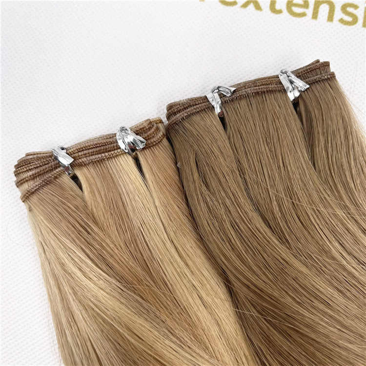 Genius weft hair extensions factory on sale A