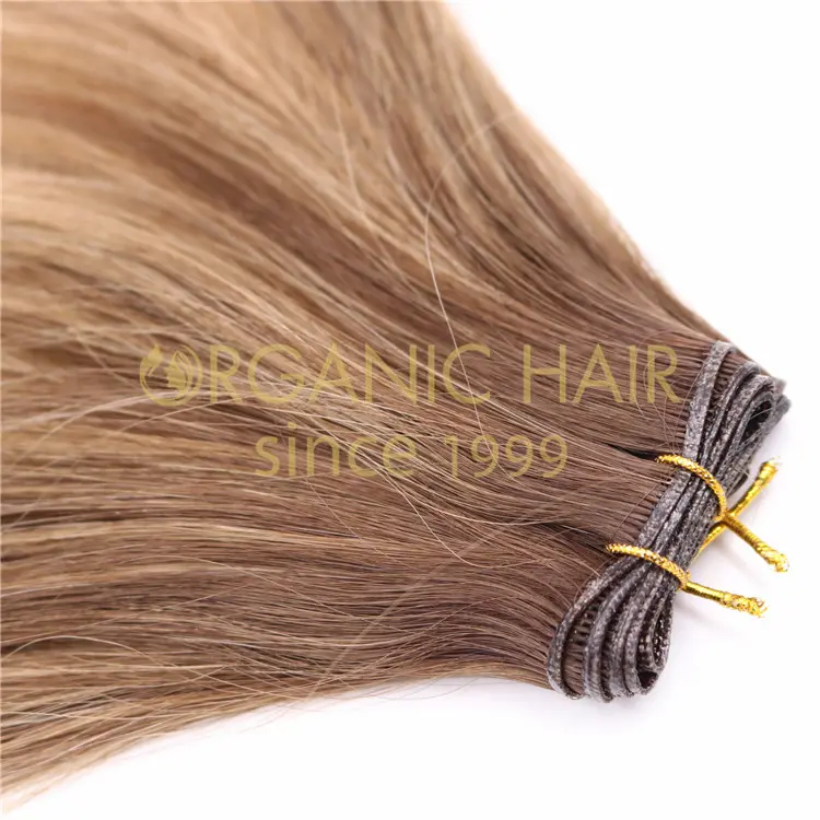 Genius weft hair extensions rooted color hair wholesale - A