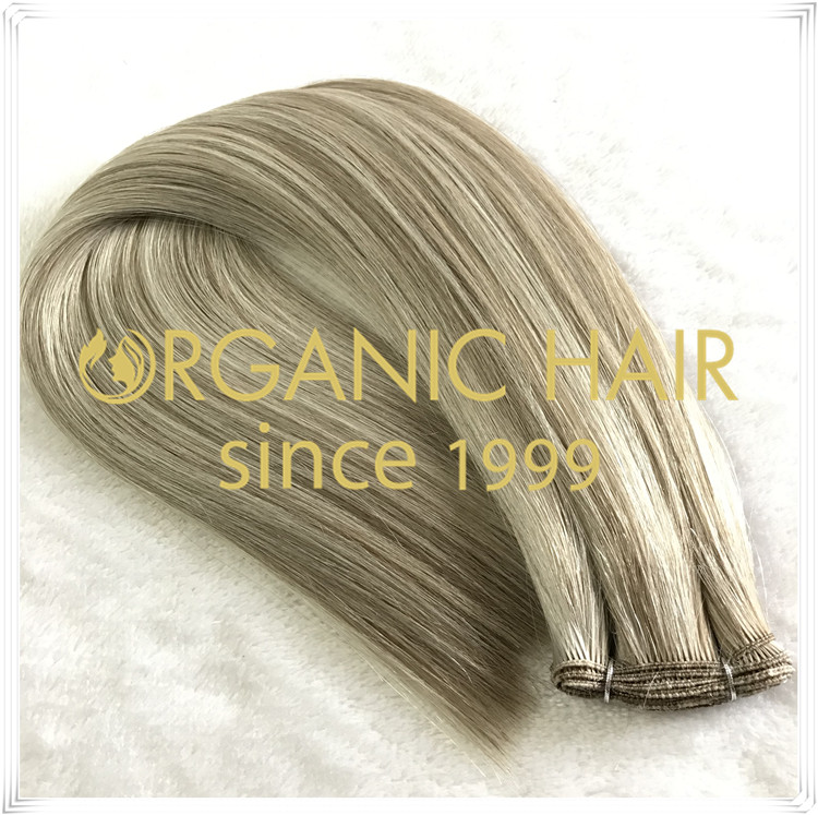 Double drawn popular piano color hand tied weft C031
