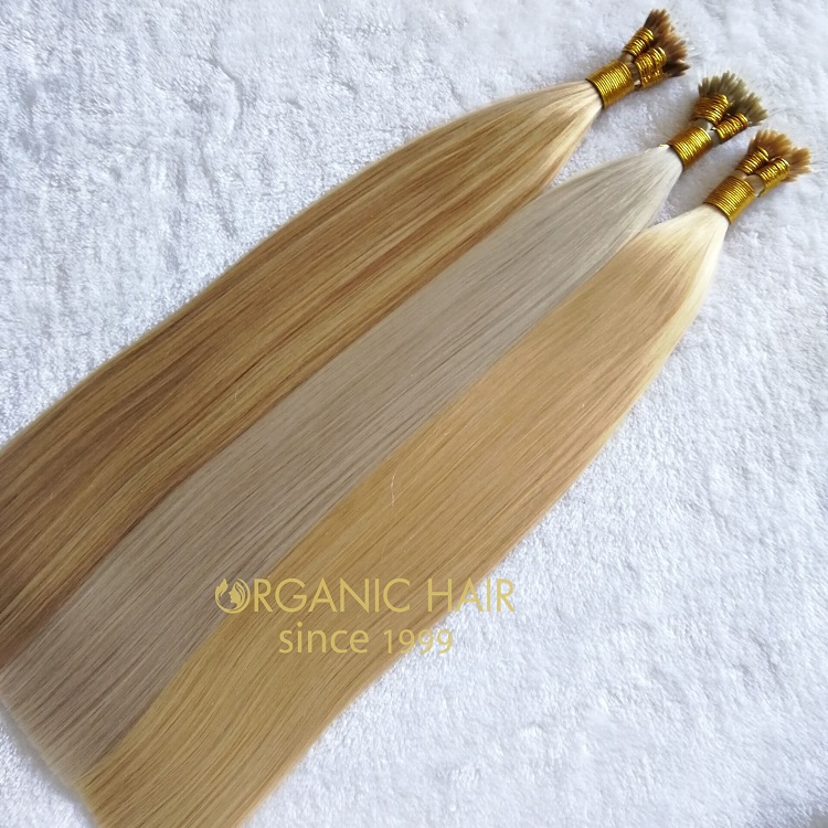 The plastic nano hair extension with best cuticle hair RB30