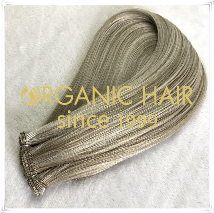 Double drawn popular piano color hand tied weft C031