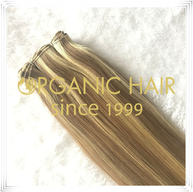 Organic popular piano color hand tied weft C063