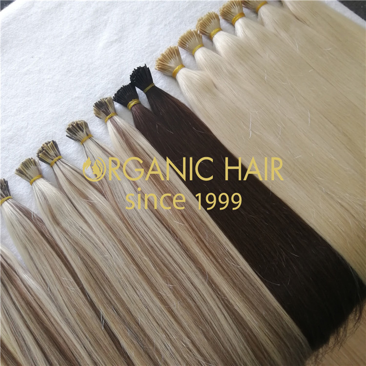 Balayage color i tips Russian hair  RB68