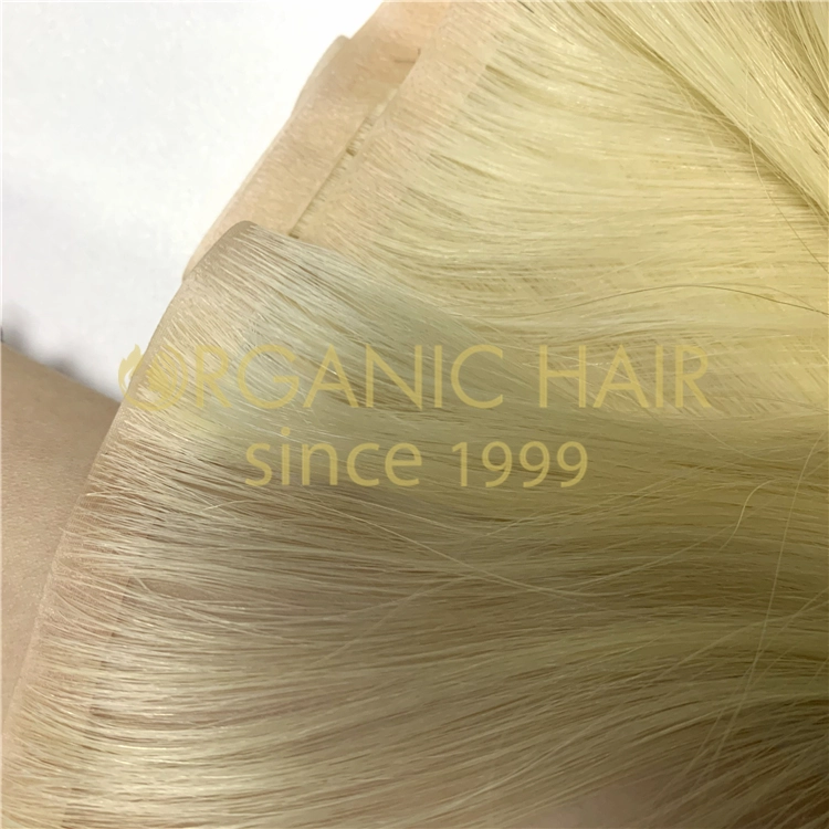 Invisible wefts pu skin hair extensions wholesale - A